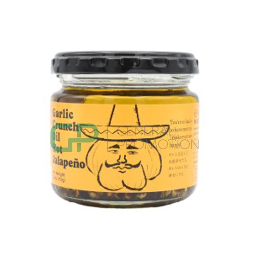 85.jpg Garlic Crunch Oil Hot Jalapeno - Image 1
